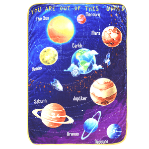 Bamboo Minky Space Blanket - Double Layers - You Are Out