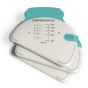 Breast Milk Storage Bag Refills Nanobebe - Free Shipping