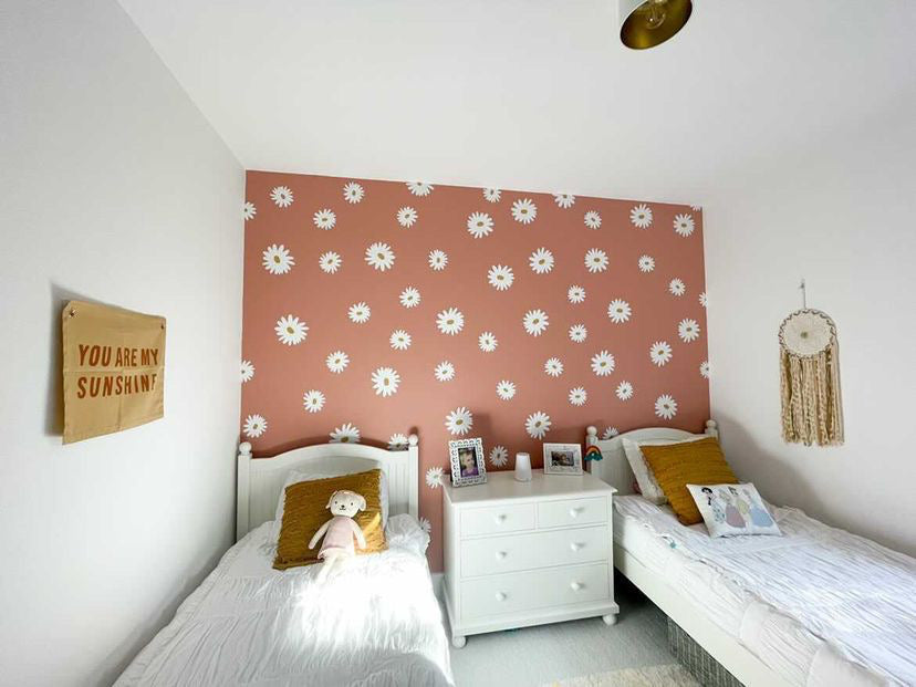 Daisies Wall Decals Wallerycp - Free Shipping