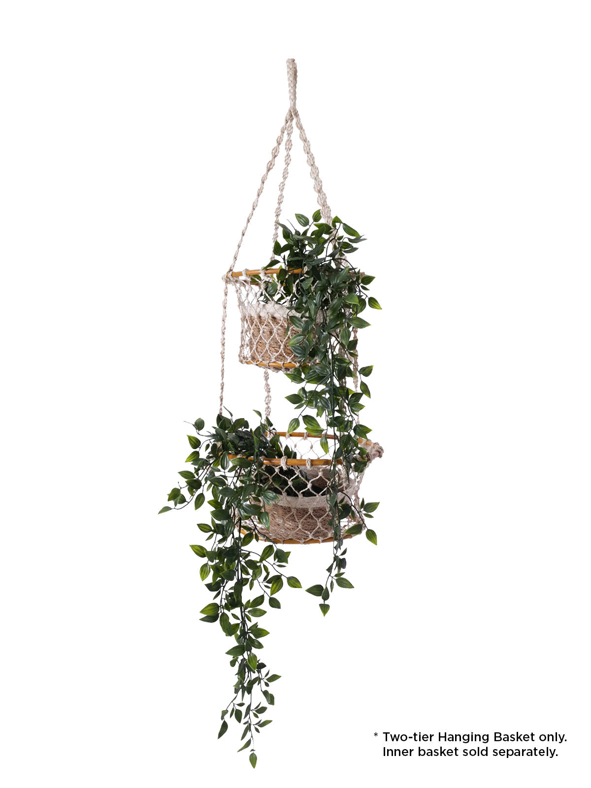 Jhuri Double Hanging Basket KORISSA - Free Shipping