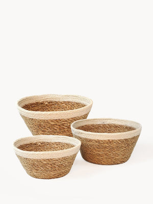 Savar Plant Bowl (Set of 3) KORISSA - Free Shipping