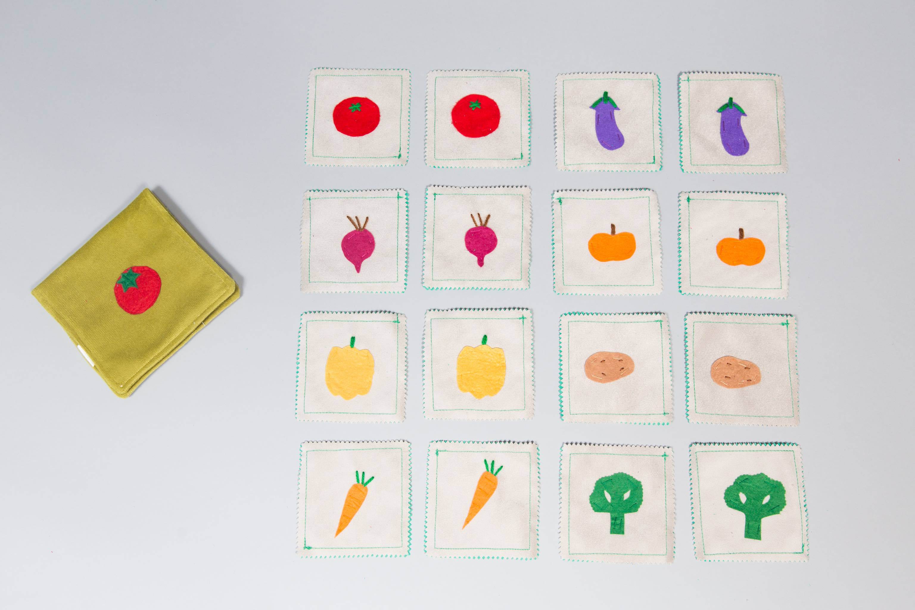 Vegetables Memory Game Zeki Learning - Free Shipping